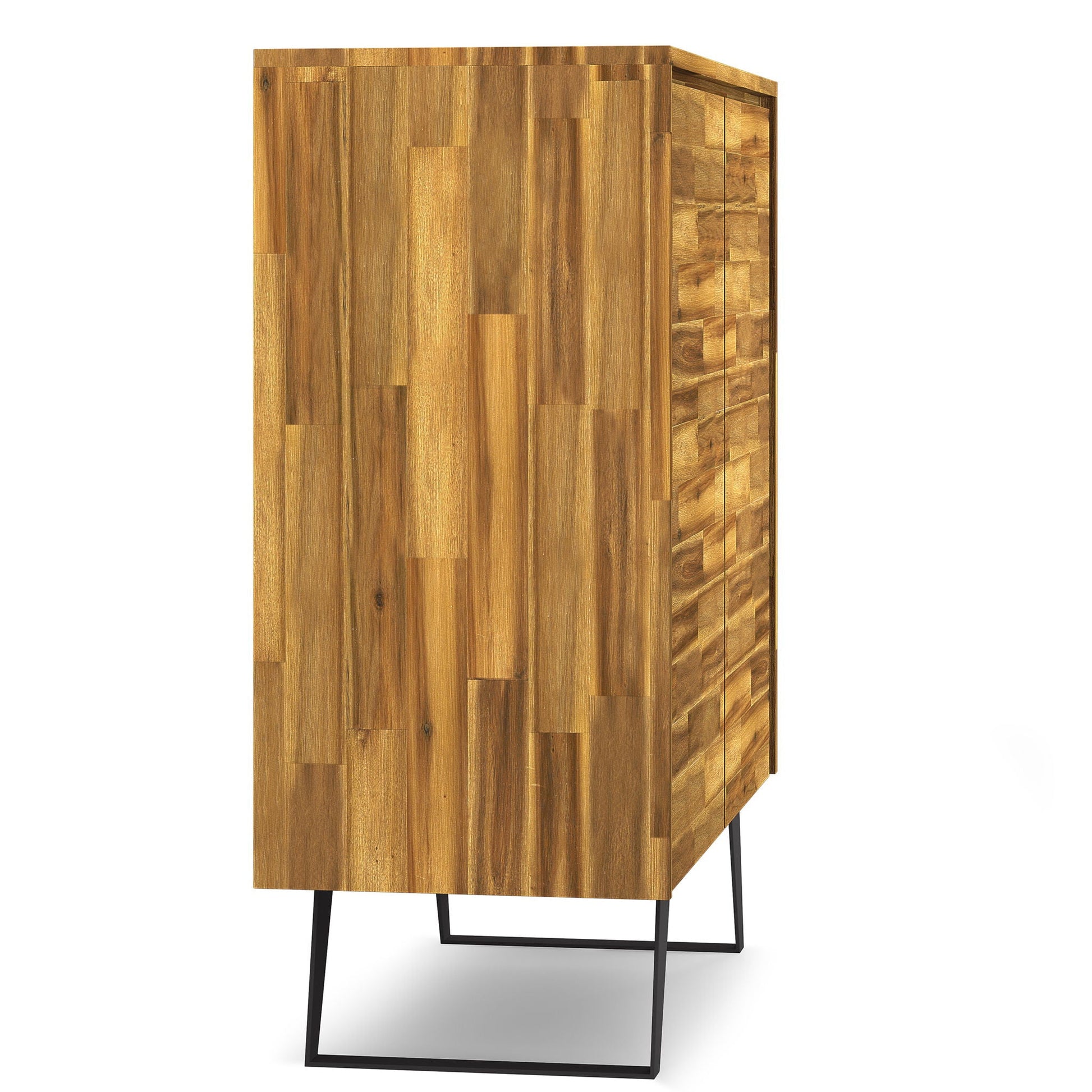 Lowry - Medium Handcrafted Storage Cabinet Simpli-Home
