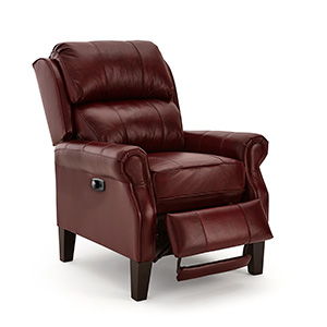 Joanna Three-Way Power Tilt-Headrest Leather Recliner Best Home Furnishings