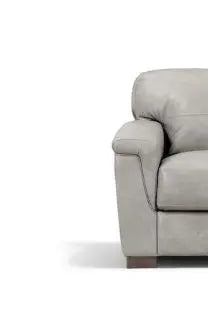 Cornelia - Leather Chair - Gray Acme