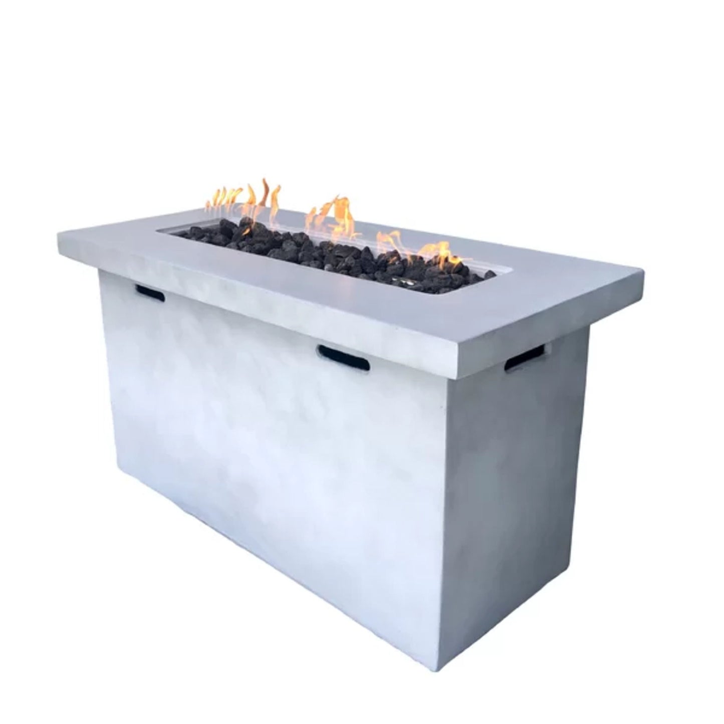 Reinforced - Propane Outdoor Fire Pit Table LSI Patio Furniture