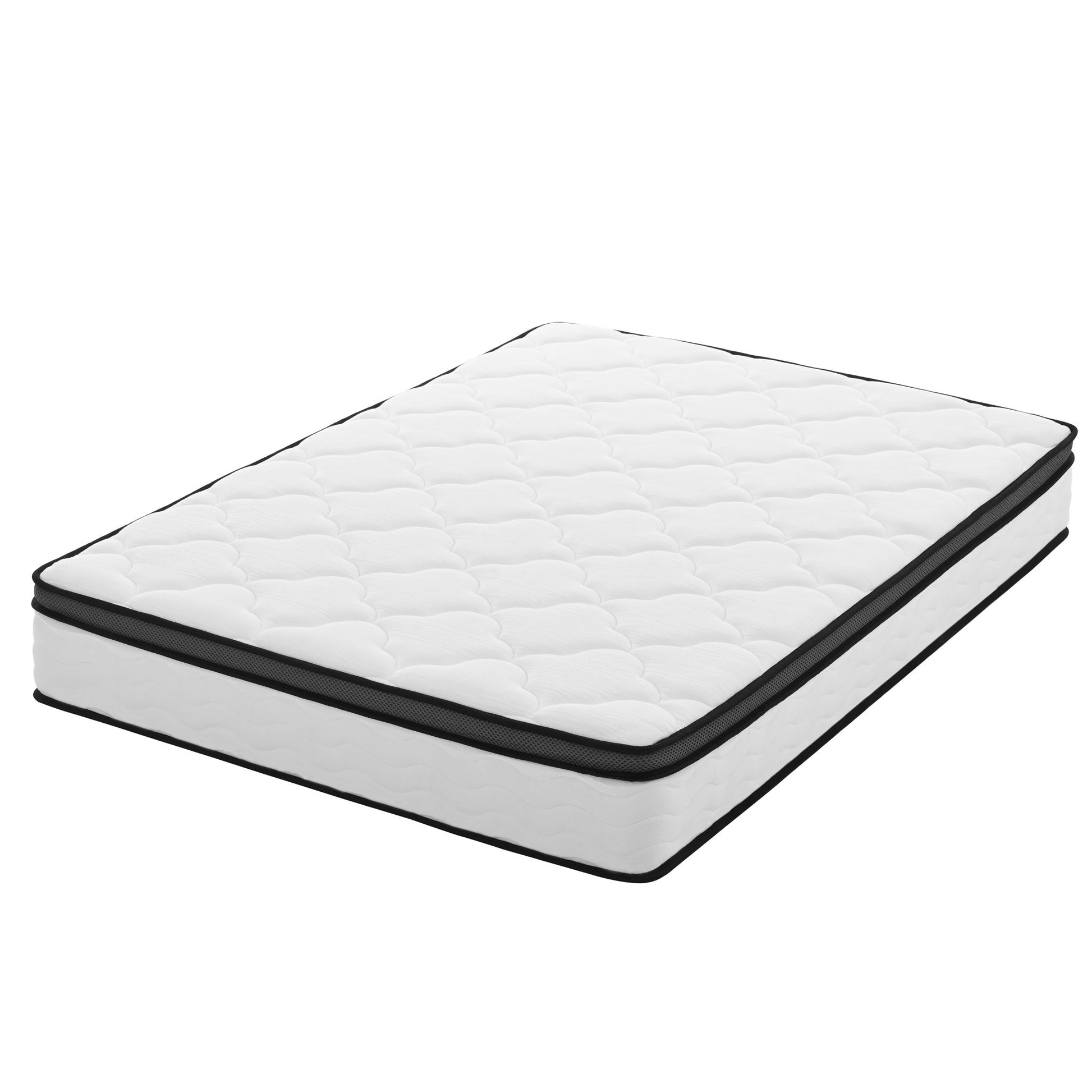 10" Hybrid Medium Firm Mattress With Memory Foam & Pocket Coils Daily Nest