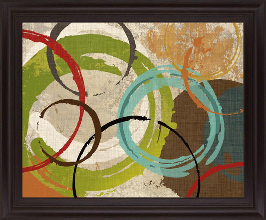 Orbit Layers - 28" x 34" Framed Wall Art Classy Art