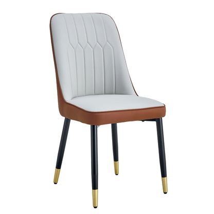 Modern Dining Chair With Metal Leg Home Essentials