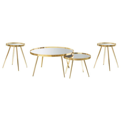 Kaelyn - Round Coffee And End Table Set Coaster Fine Furniture
