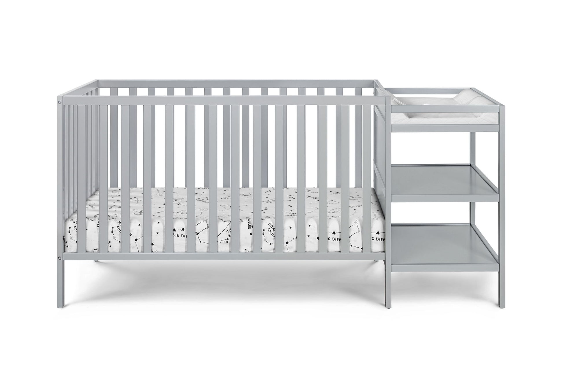 Palmer - 3-in-1 Convertible Crib / Changer Combo Suite Bebe