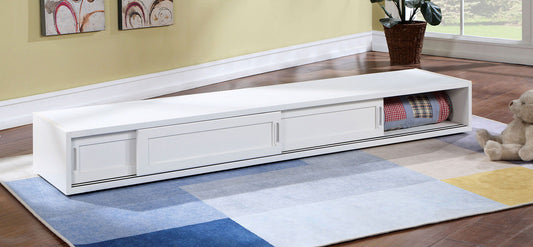 Marilla - Underbed Storage With Sliding Doors - White