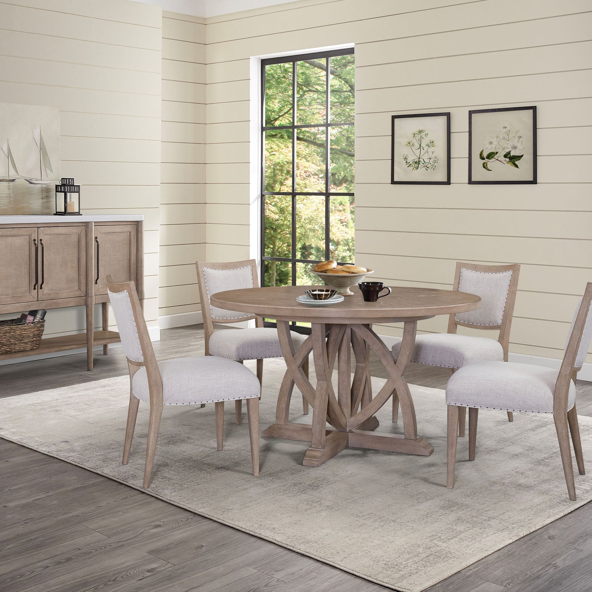 Oversized Side Dining Chair (Set of 2) - Sand Bernards Furniture