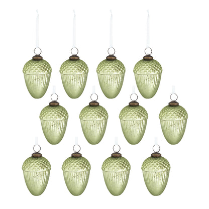 Tear Drop Ornament, Decorative Hanging Christmas Tree Ornaments For Holiday Party Decorations (Set of 12) Daily Nest