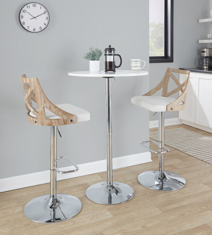 Elia - Contemporary Adjustable Bar Table Lumi Source