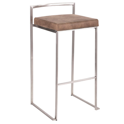 Fuji - Contemporary And Elegant Design Stackable Barstool Lumi Source