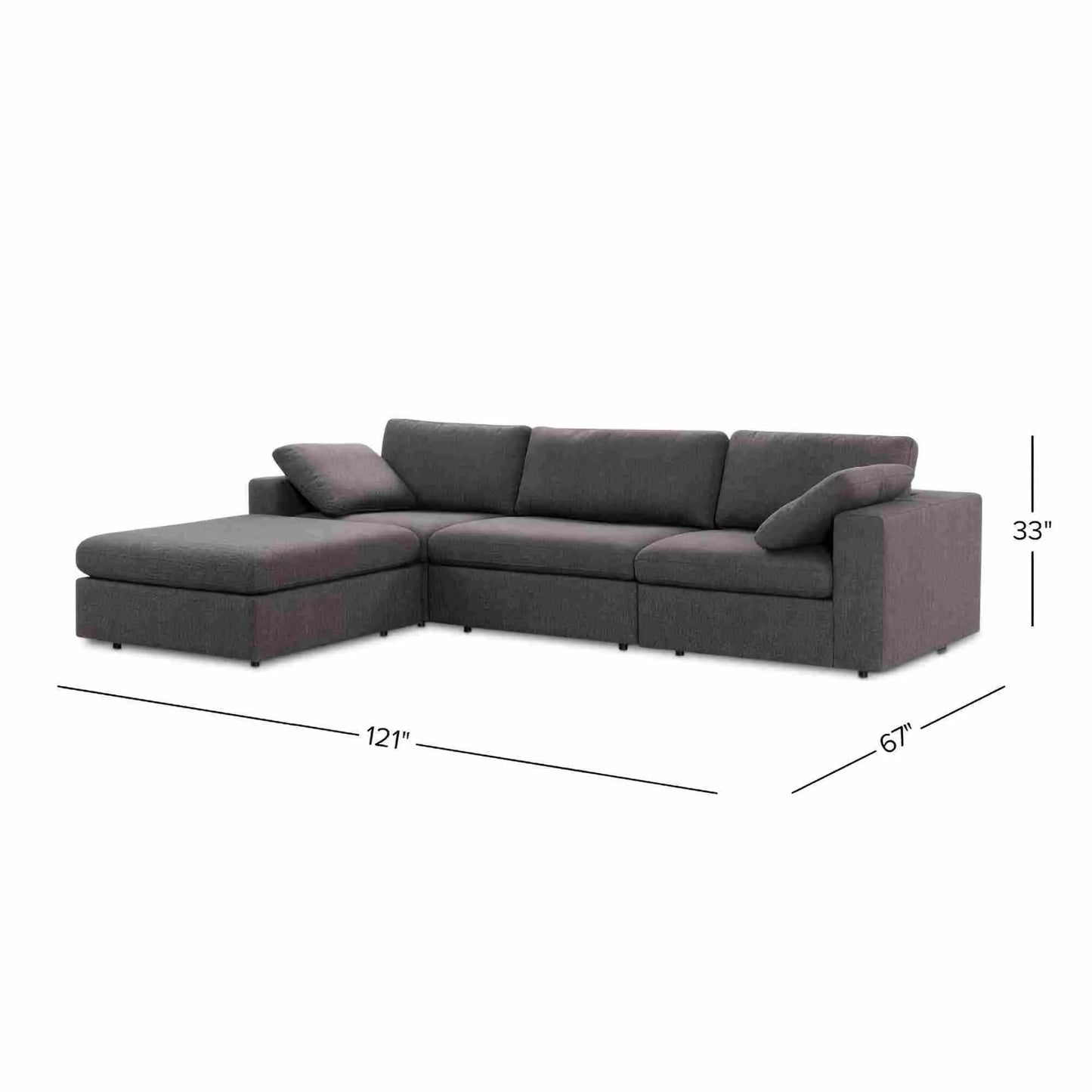 Cecilia - Modular Corner Sectional Modern Sofa Ashcroft Furniture
