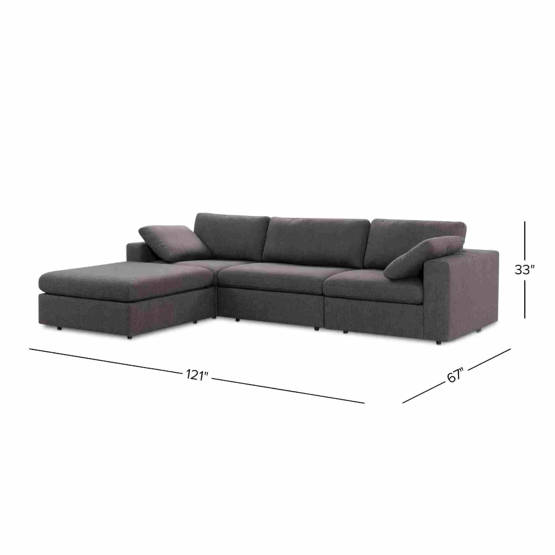 Cecilia - Modular Corner Sectional Modern Sofa Ashcroft Furniture