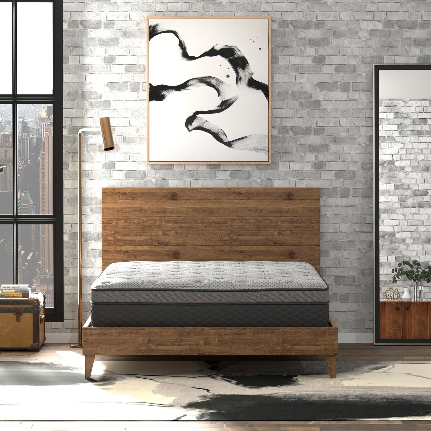 CS Hybrid - 12" Pocket Coil Mattress BedTech