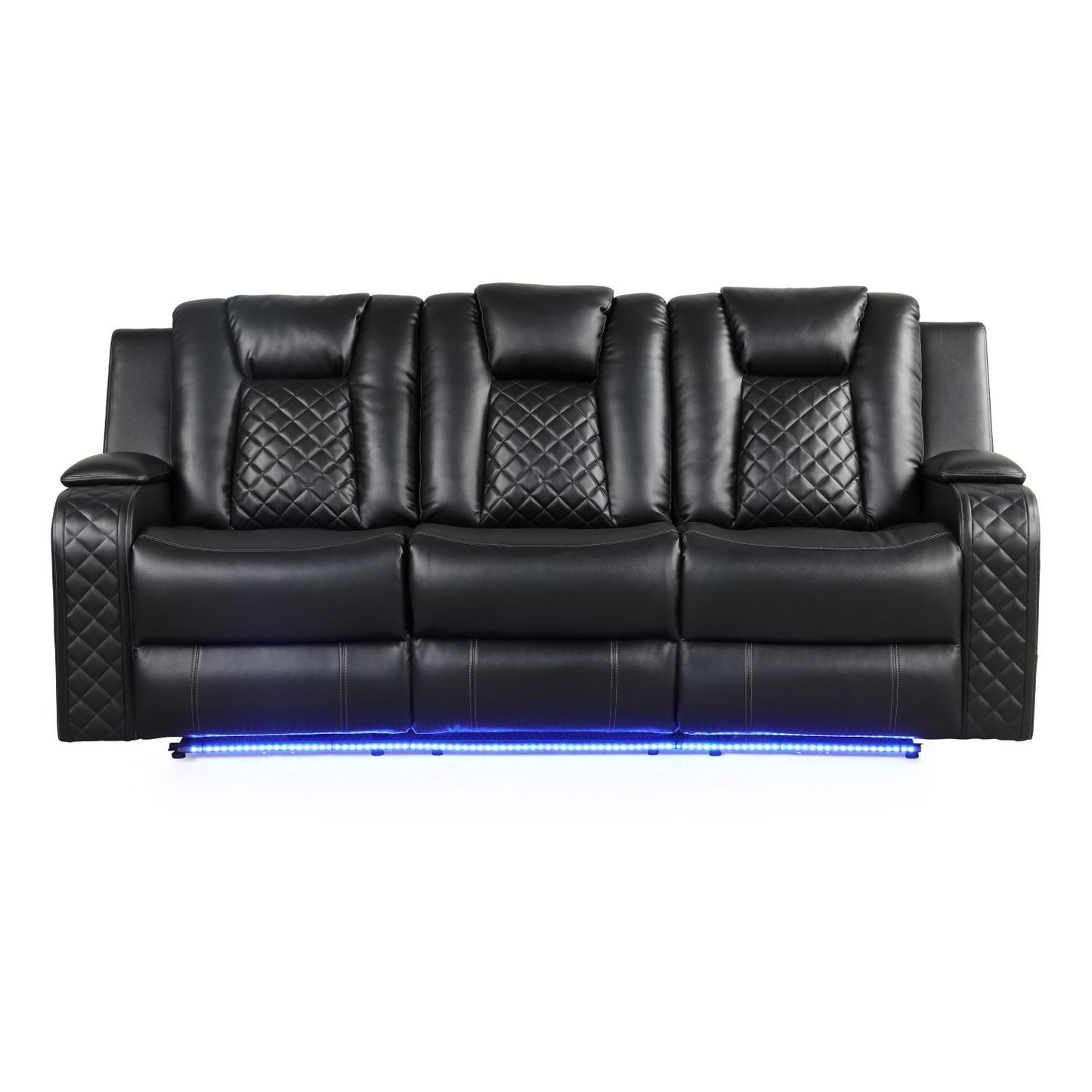 Benz - Power Reclining Sofa With LED Lighting Matrix Furniture Group