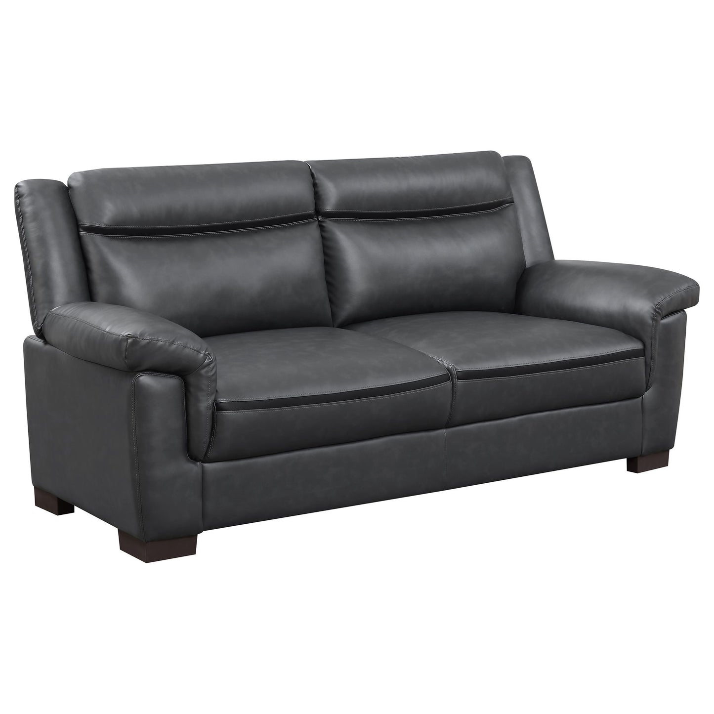 Hawthorne - Sofa With Top Arms Lounge Furniture - Gray Furniture Max