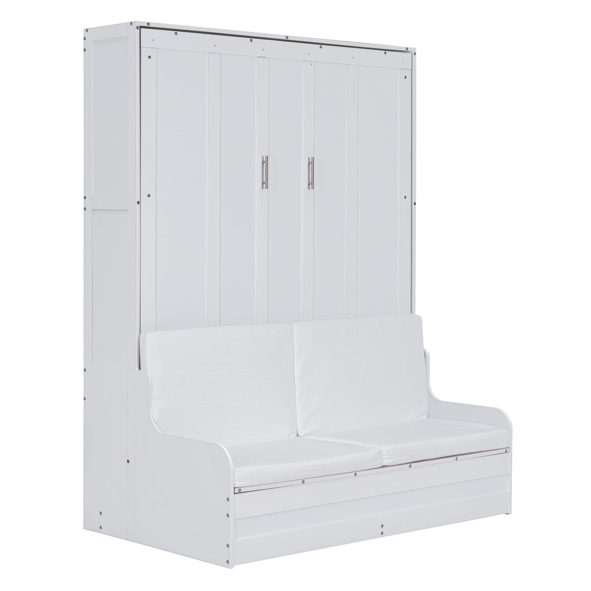 Murphy Wall Bed With Cushion, Space Saving Design, And Construction DreamHaus