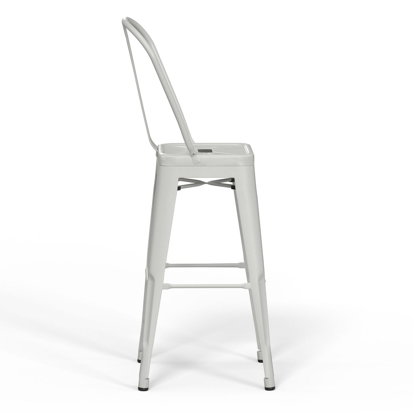 Fletcher - Handcrafted Metal Stool (Set of 2) Simpli-Home