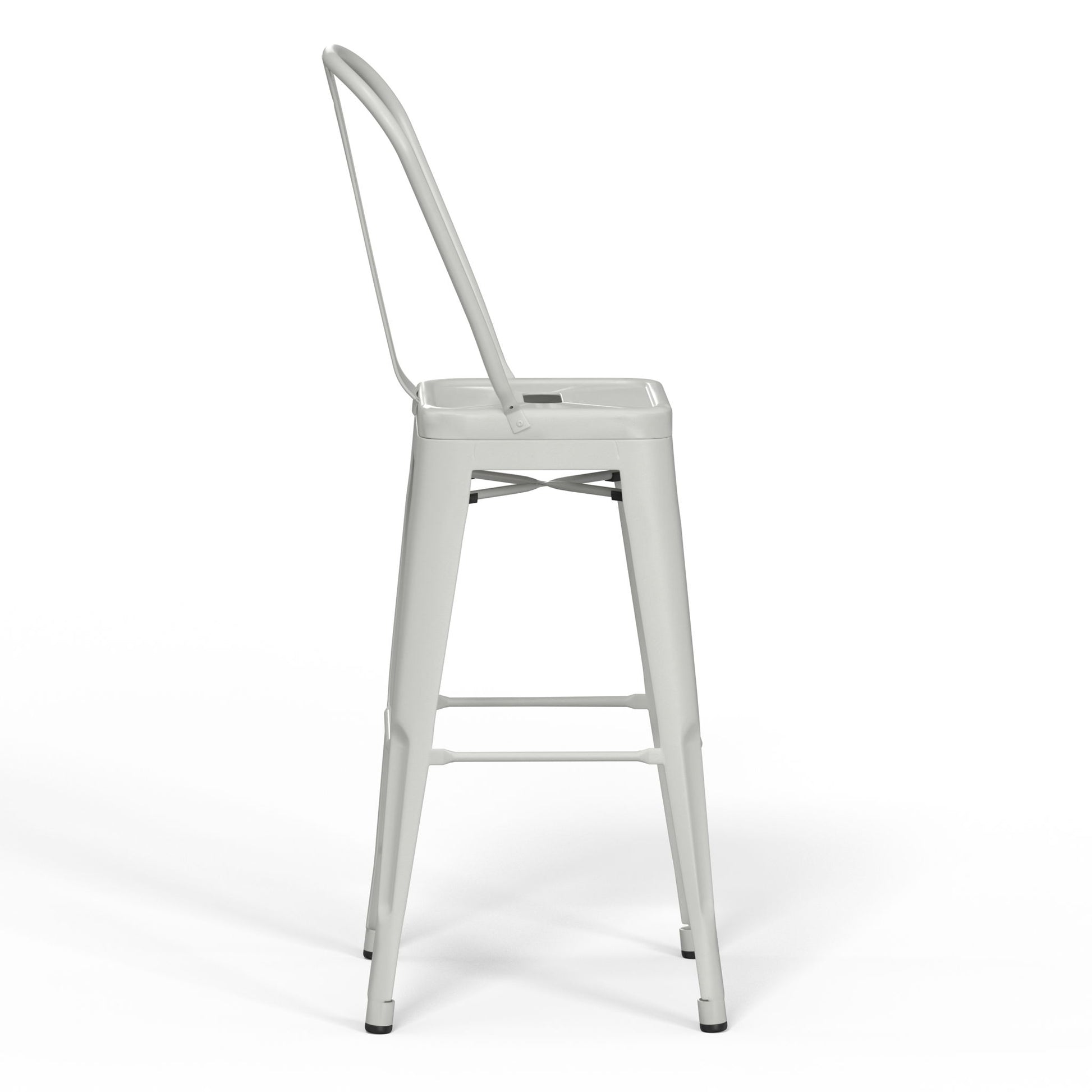 Fletcher - Handcrafted Metal Stool (Set of 2) Simpli-Home