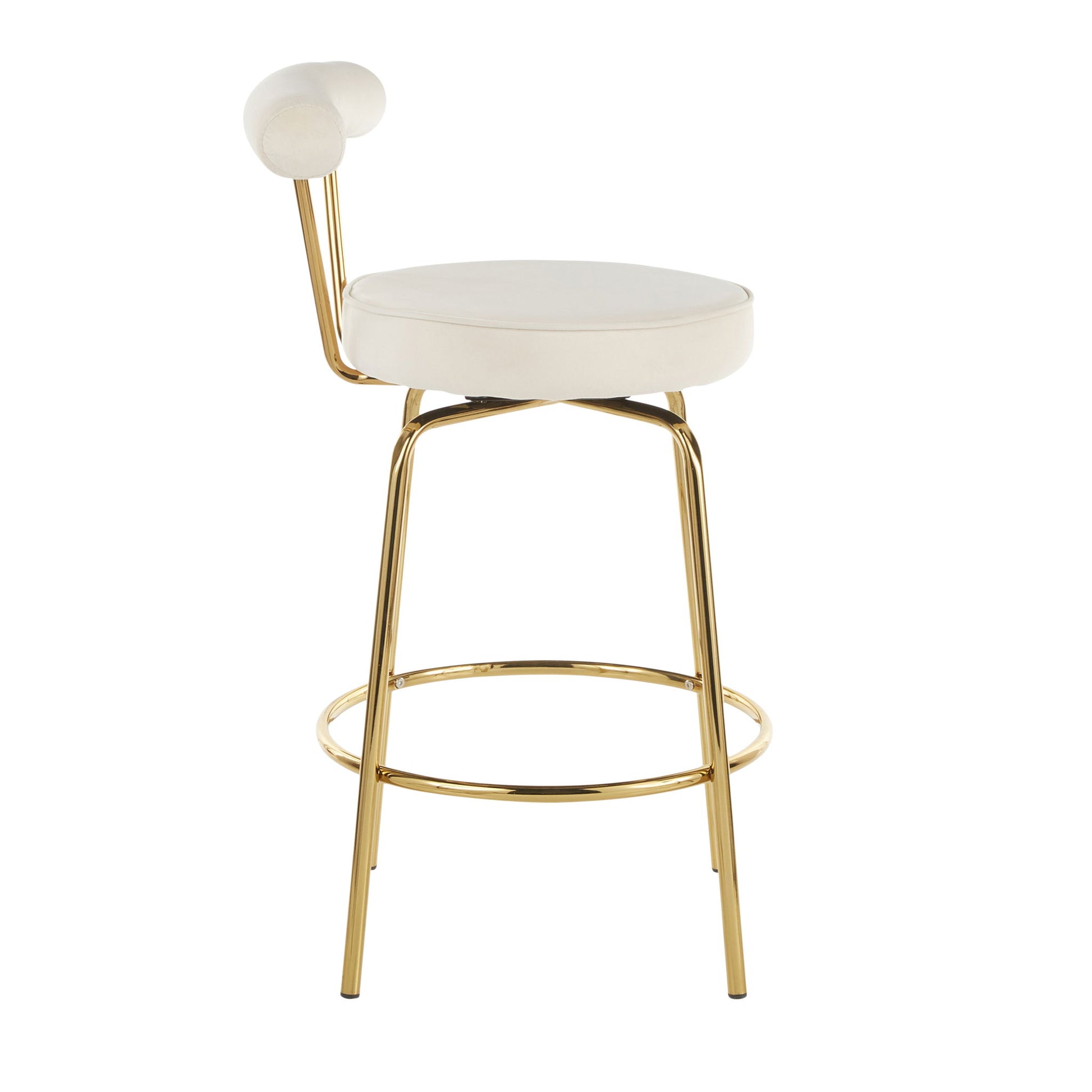 Rhonda - Glam Counter Stool (Set of 2) Lumi Source