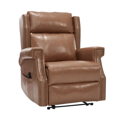 Manual Recliner Chair  With Heavy Duty Motion Mechanism, 8 Vibrating Nodes And 3 Massage Modes For Living Room Home Essentials