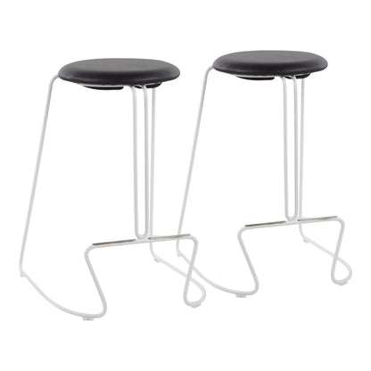 Finn - Contemporary Counter Stool (Set of 2) Lumi Source