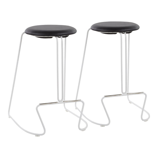 Finn - Contemporary Counter Stool (Set of 2) Lumi Source