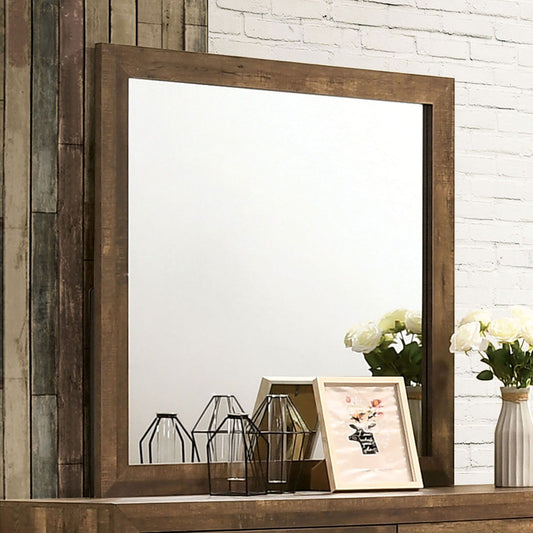 Wentworth - Mirror - Light Walnut