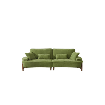 Comfortable Deep Seated Sofa With Pillows Home Essentials