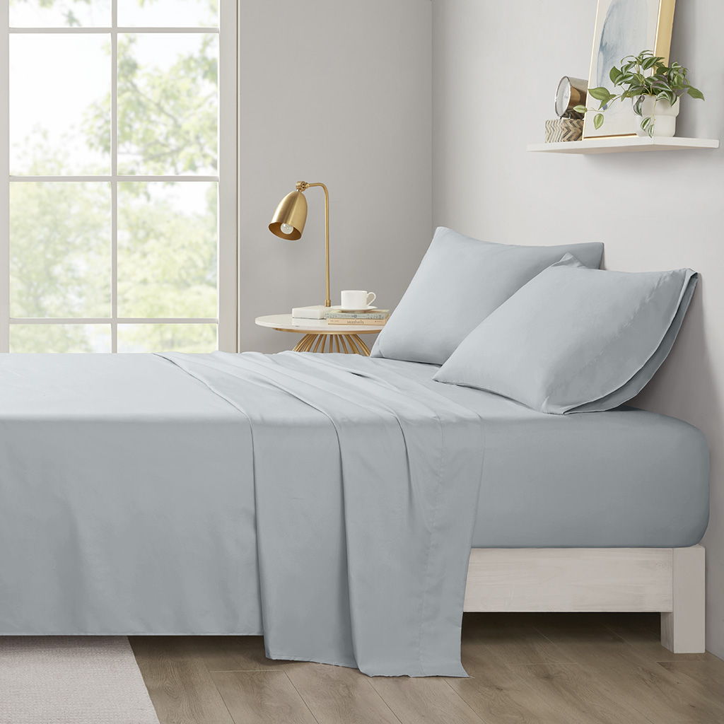 All Season Wrinkle-Free Sheet Set - Gray Intelligent Design