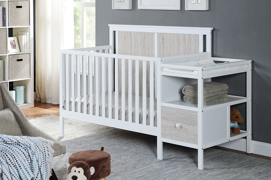 Connelly - 4-in-1 Crib and Changer Combo Suite Bebe