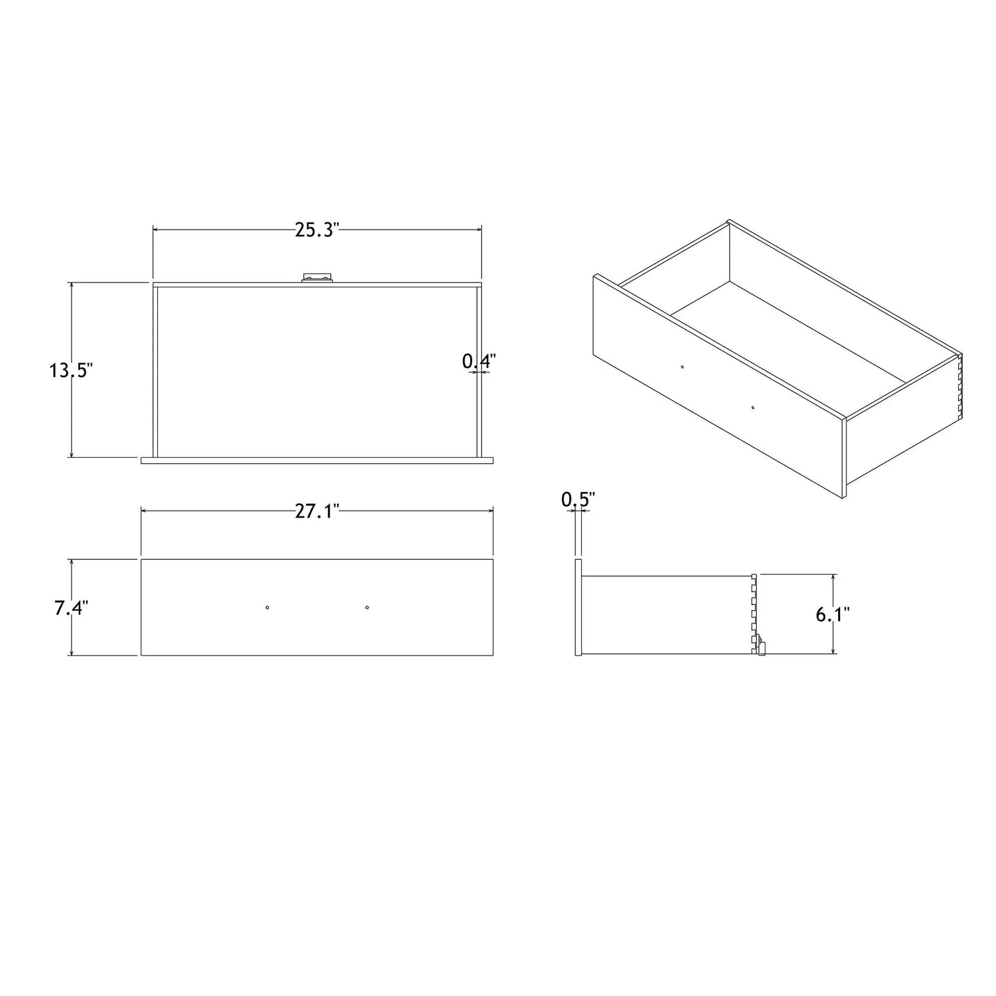Adelaide - Chest 5 Drawer Storage Unit Global Furniture USA