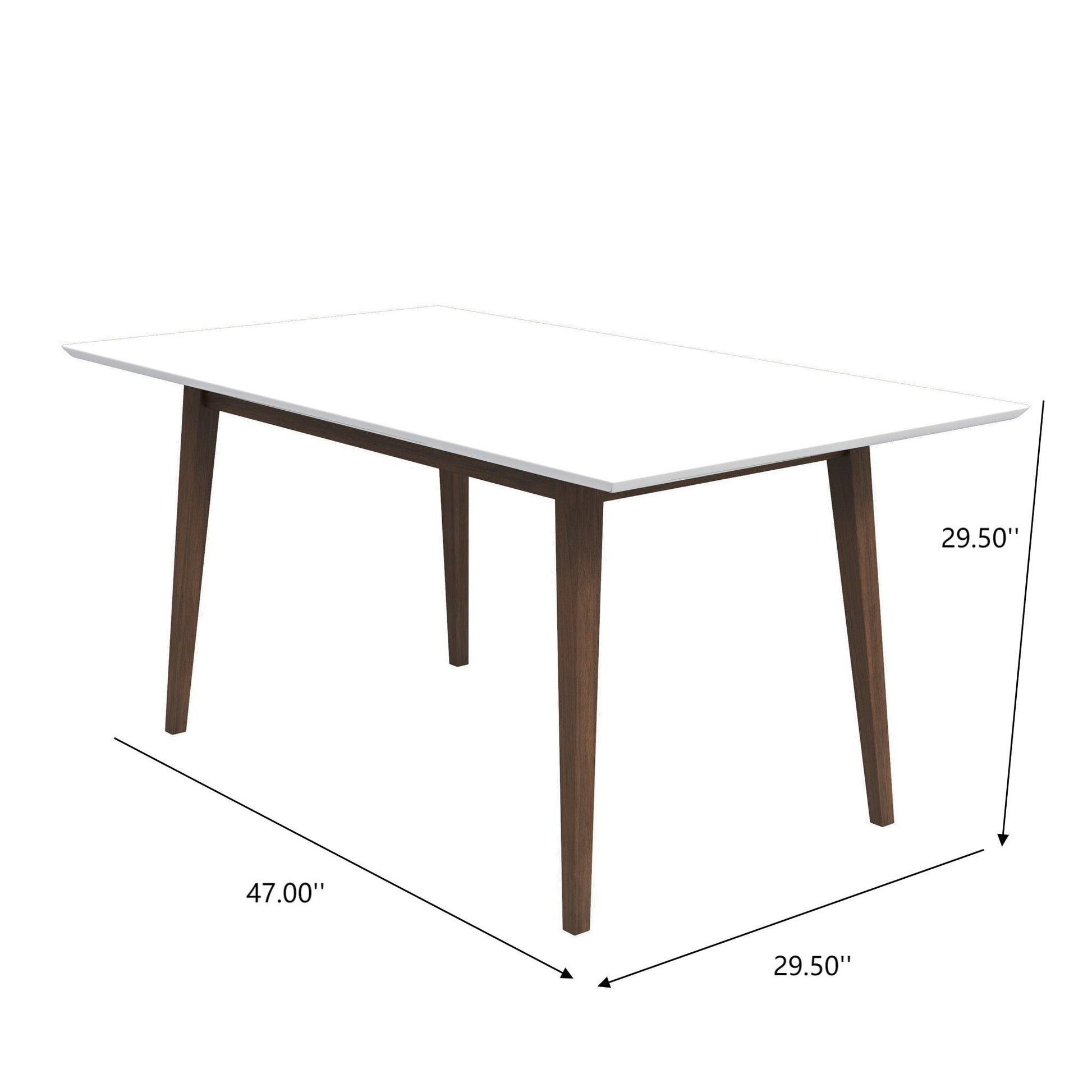 Levi - Modern Style Rectangular Dining Kitchen Table Ashcroft Furniture