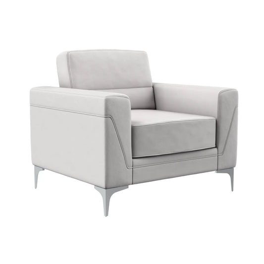 Creta - Chair - Light Gray Global Furniture USA