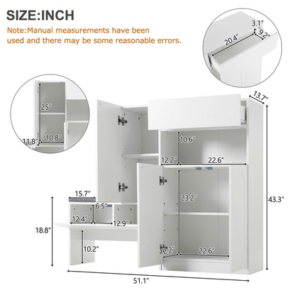 Elegant 2 In 1 Shoe Cabinets With Soft Cushion Versatile Shoe Rack Organizer With Adjustable Shelves Daily Nest