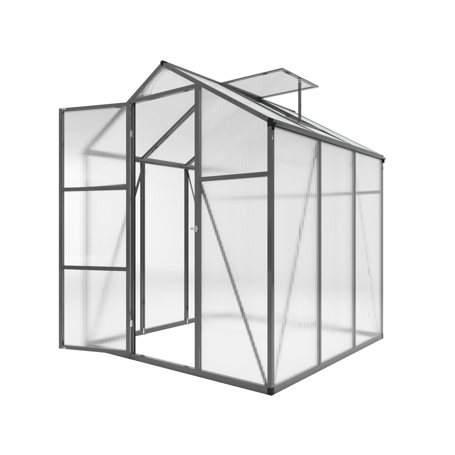 Gain Height Windproof Greenhouse With Raised Base Daily Nest