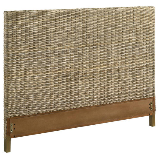 Zyla - Woven Rattan Panel Headboard Coaster Fine Furniture