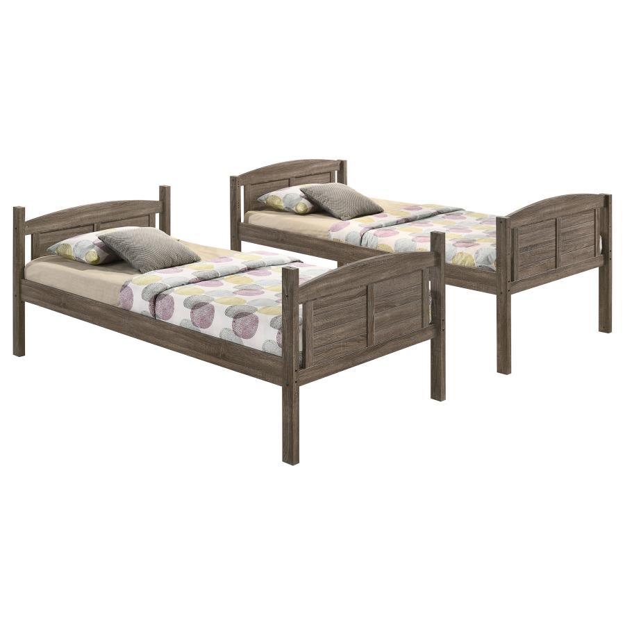 Flynn - Wood Bunk Bed With Mattress Coaster Fine Furniture