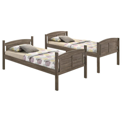 Flynn - Wood Bunk Bed With Mattress Coaster Fine Furniture