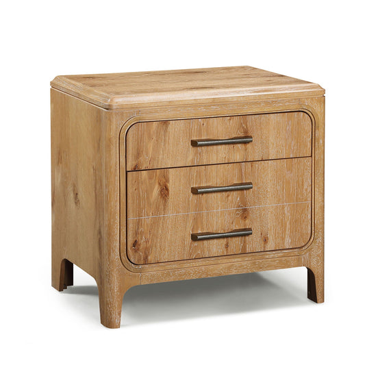 Westcott - Night Stand - Cerused Natural Crown Mark