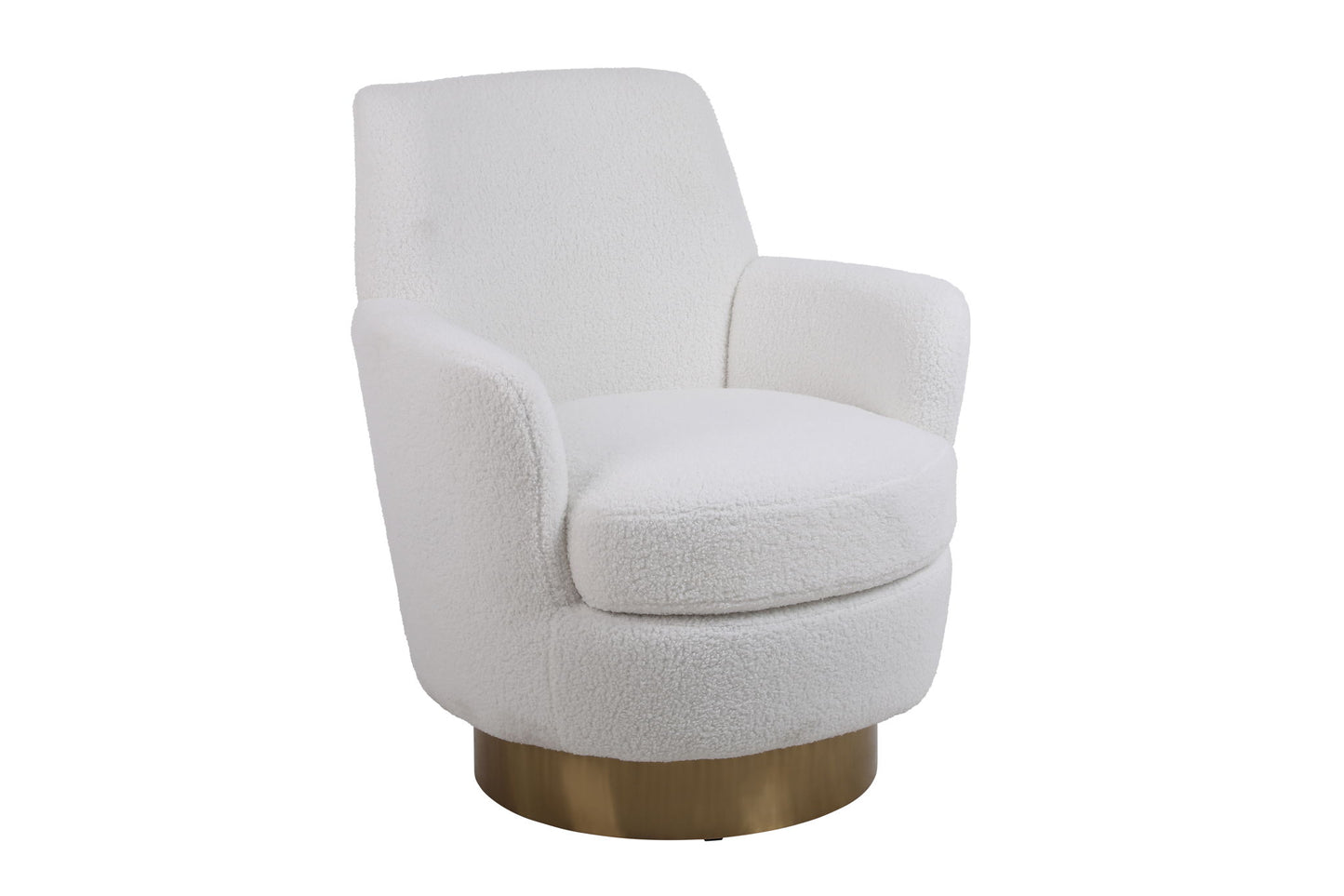 Teddy Swivel Barrel Chair, Swivel Accent Chairs Armchair For Living Room Home Essentials
