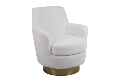 Teddy Swivel Barrel Chair, Swivel Accent Chairs Armchair For Living Room Home Essentials