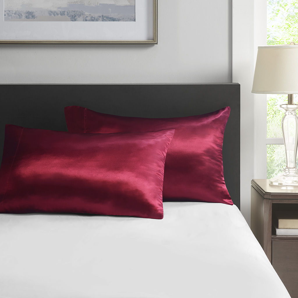 Pillowcases (Set of 2) Queen - Red