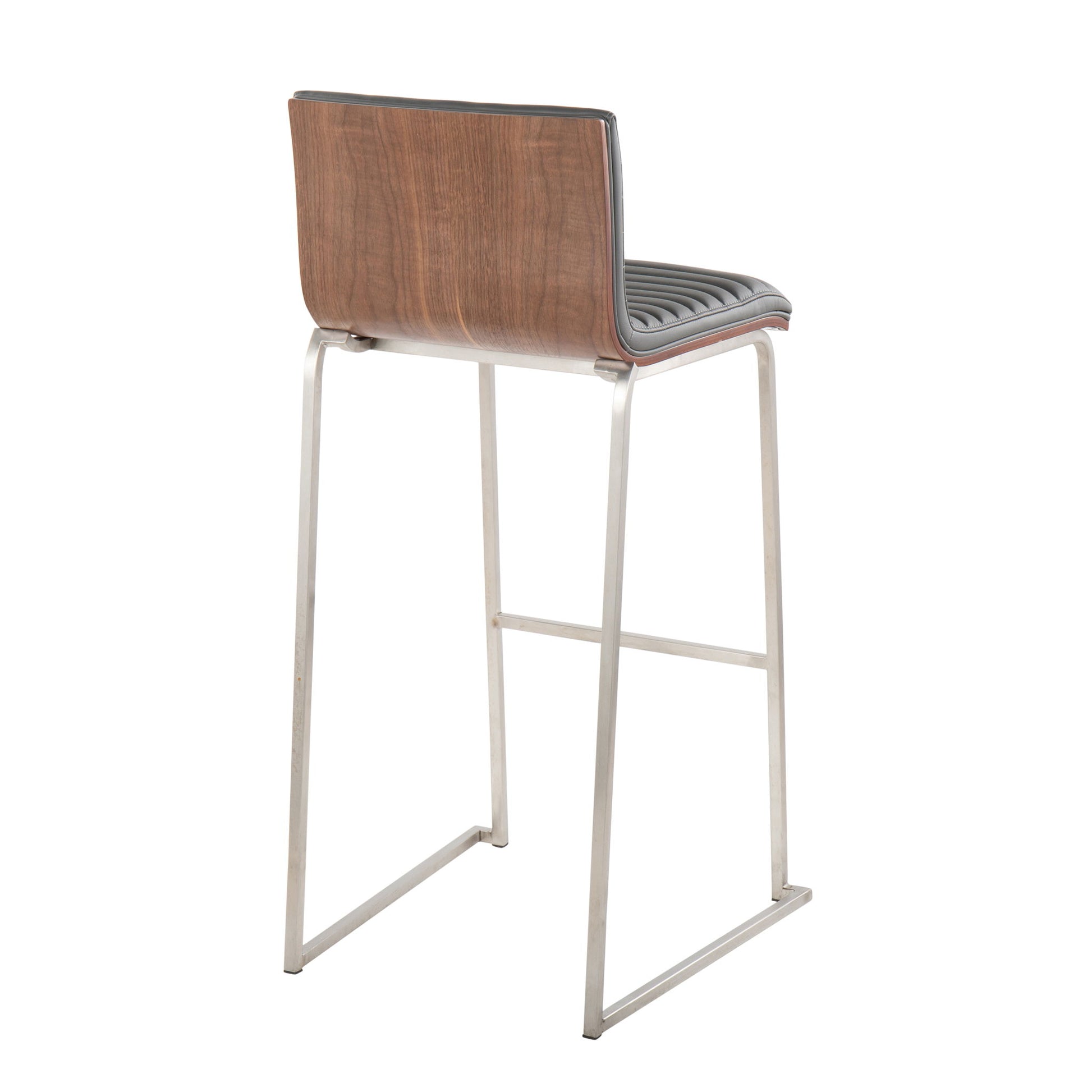 Mason Mara - Contemporary Fixed Height Barstool (Set of 2) Lumi Source