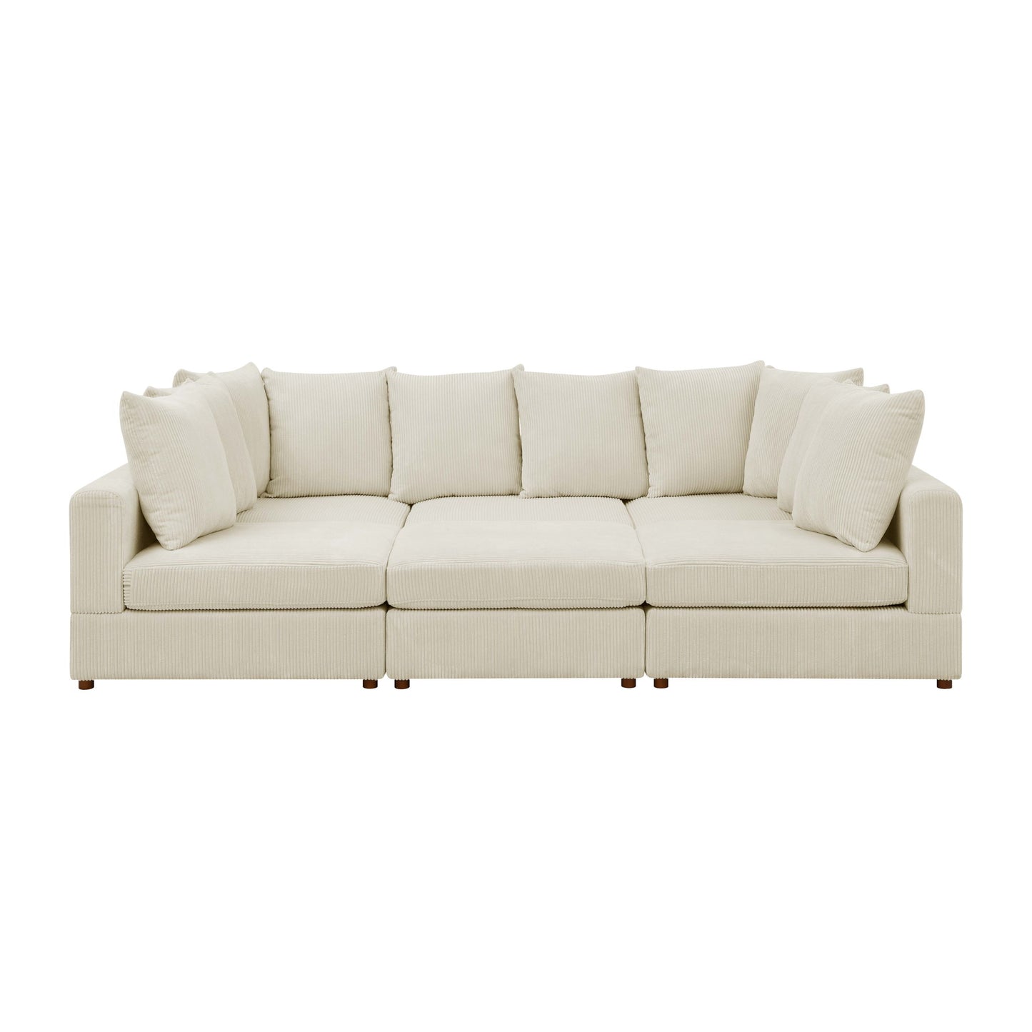 Haven - 6 Piece Modular Sectional The Soft House