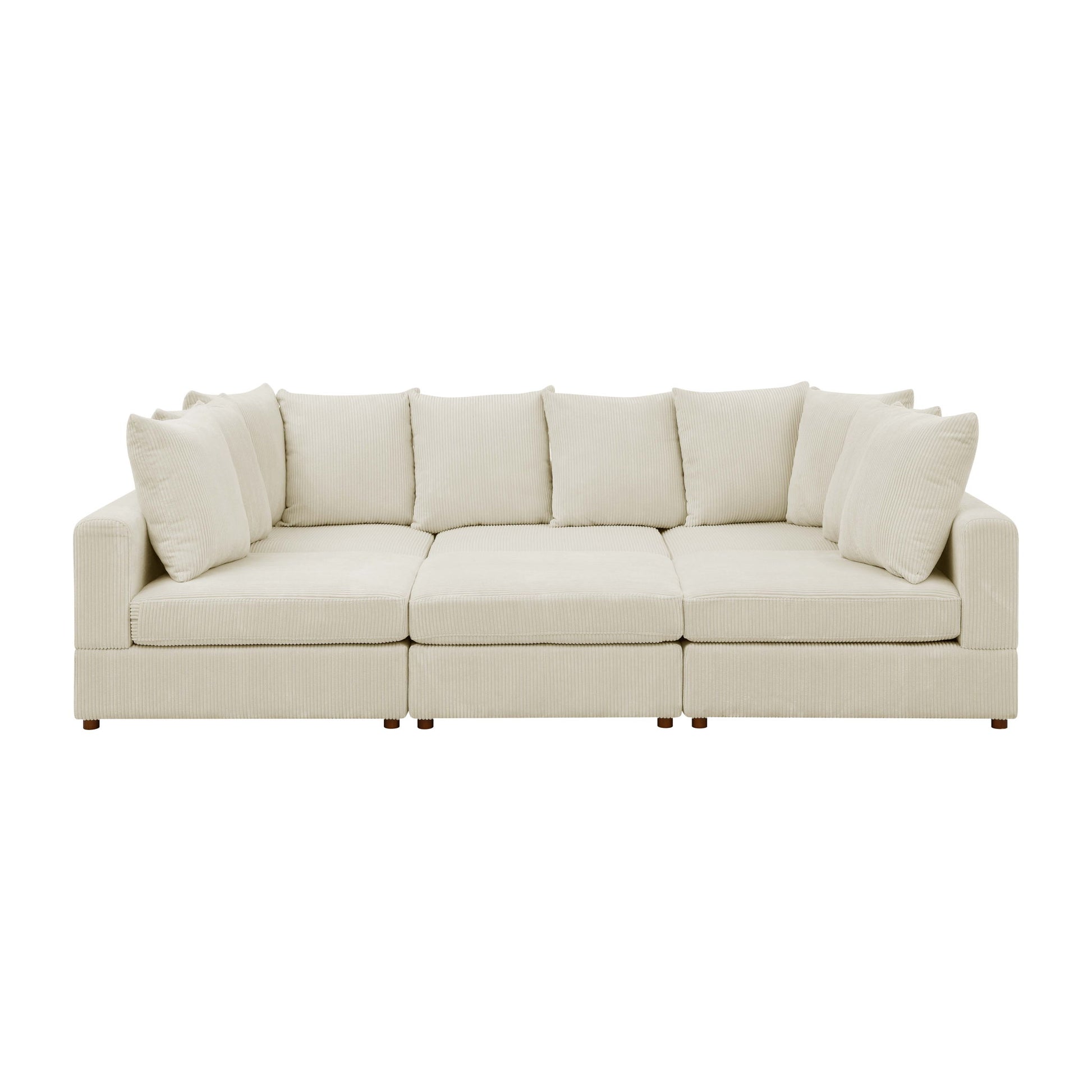 Haven - 6 Piece Modular Sectional The Soft House