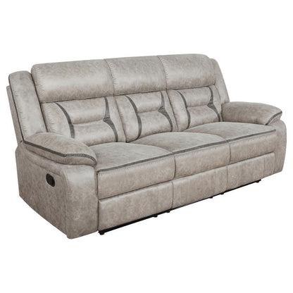 Greer - Upholstered Reclining Sofa Set - Snoozhouse