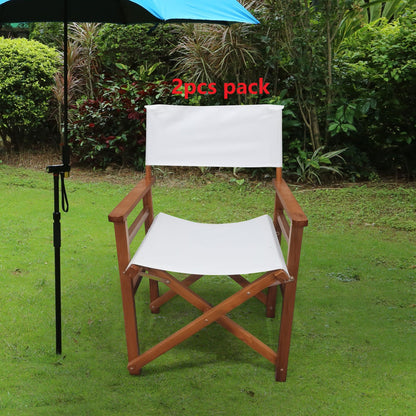 Folding Director Chair Canvas Home Essentials