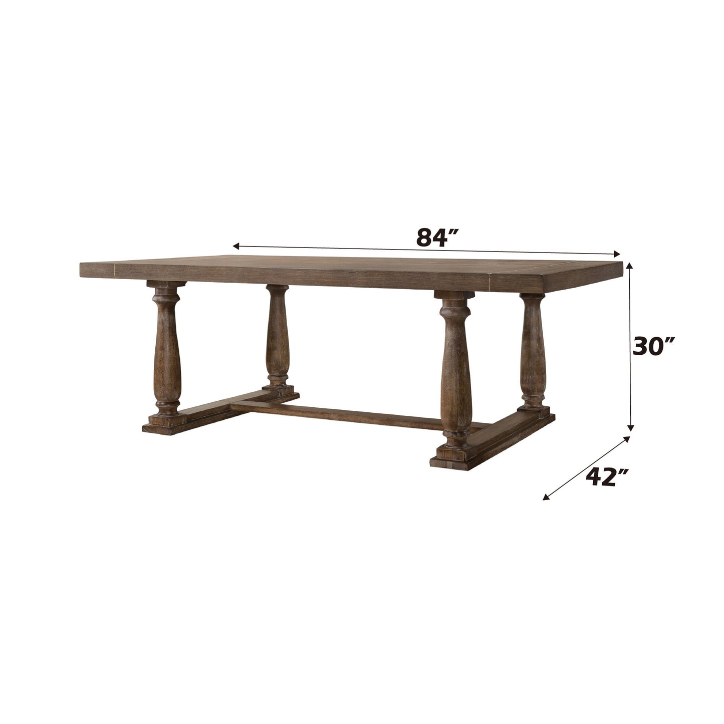 Bernard - 7 Pieces Dining Room Set Acme