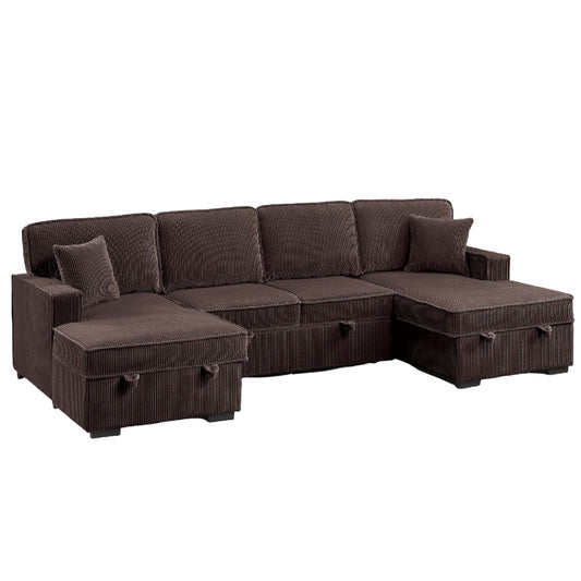 Convertible Sectional With Pull Out Bed Home Essentials