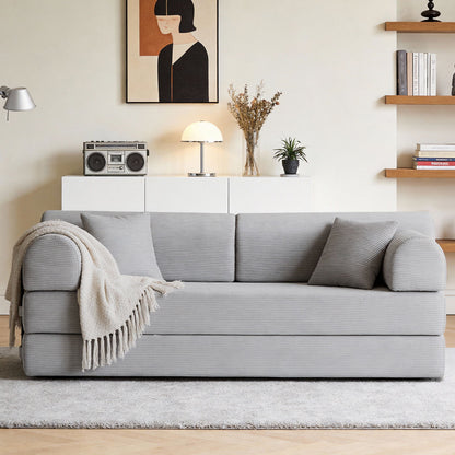 Convertible Sleeper Sofa Bed, Floor Lounge Couch For Living Room Home Essentials